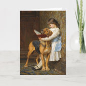 Obligatorische Bildung | Briton Riviere Karte (Vorderseite)