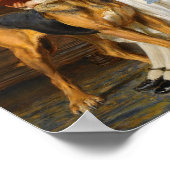 Obligatorische Bildung | Briton Riviere Poster (Ecke)