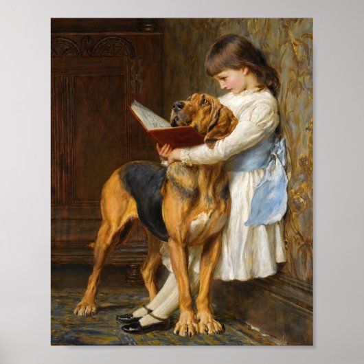 Obligatorische Bildung | Briton Riviere Poster (Vorne)