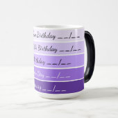 Obligatorische Feier-Gradienten-Kaffeetasse Verwandlungstasse (VorderseiteRechts)