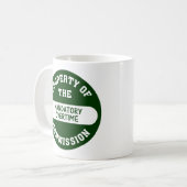Obligatorische Überstunden sind ein anderer Kaffeetasse (Vorderseite Links)