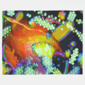 Oblivion Bliss Fleece Blanket (Vorderseite (Horizontal))