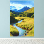 Oblivion Geboren von Lethe Leinwanddruck (Insitu (Holzboden))