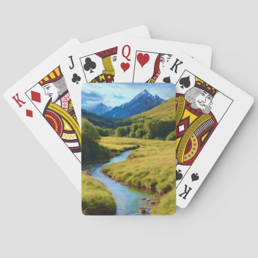 Oblivion Geboren von Lethe Spielkarten (Rückseite)