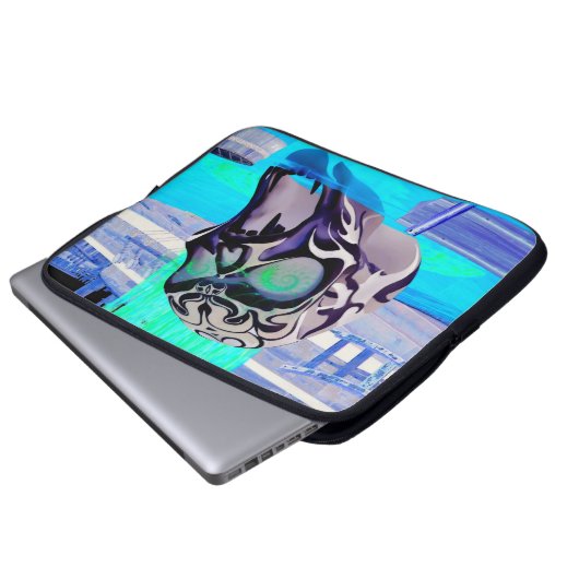 Oblivion Horror 3D Laptopschutzhülle (Vorne Knopf)