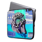 Oblivion Horror 3D Laptopschutzhülle (Vorderseite Links)