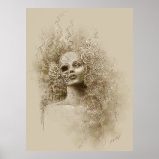 Oblivion Macabre Fantasy Art Poster (Vorne)