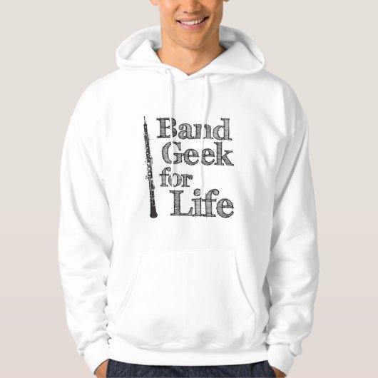 Oboe Band Geek Hoodie (Vorderseite)