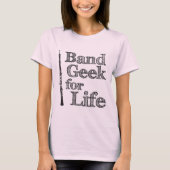 Oboe Band Geek T-Shirt (Vorderseite)