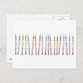 Oboe-Band Postkarte (Vorne/Hinten)