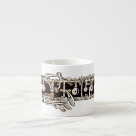 Oboe befestigt Espresso Espressotasse