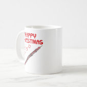Oboe Christmas Woodwind Musician Music Teacher Kaffeetasse (Vorderseite Links)