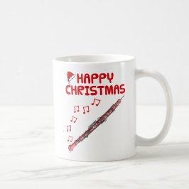 Oboe Christmas Woodwind Musician Music Teacher Kaffeetasse