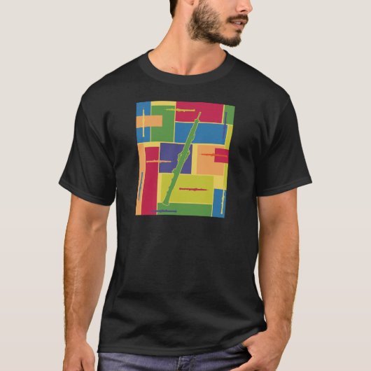 Oboe Colorblocks T-Shirt (Vorderseite)