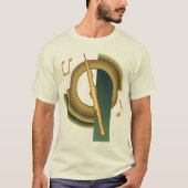 Oboe Deko T-Shirt (Vorderseite)