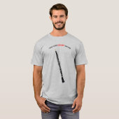Oboe Funny Zitat können Sie auf mich Oboist zählen T-Shirt (Vorne ganz)