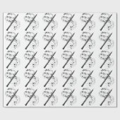 Oboe Geschenkpapier (Flach)