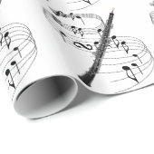 Oboe Geschenkpapier (Rolleneckpunkt)