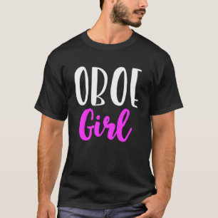 Oboe Girl Player Women Niedlich Oboist T-Shirt