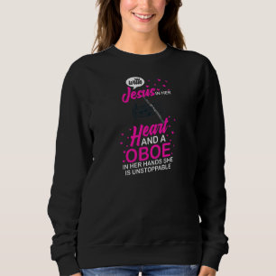 Oboe Instrument Music Player Lehrgang Obois Sweatshirt