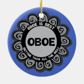 Oboe ist am besten keramik ornament (Hinten)