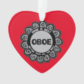 Oboe ist am besten ornament (Rückseite)