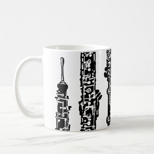 Oboe Kaffee-Tasse Kaffeetasse (Links)