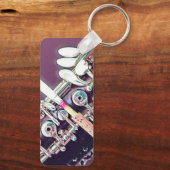 Oboe Key Ring Schlüsselanhänger (Rückseite)