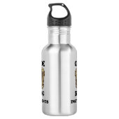 Oboe King of Instruments Edelstahlflasche (Rückseite)