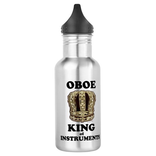 Oboe King of Instruments Edelstahlflasche (Links)