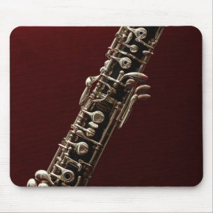 Oboe klassisches Musikholz-Instrument Mousepad