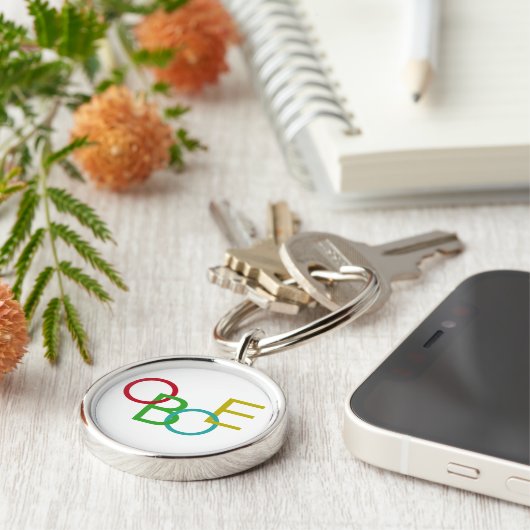 OBOE Letters Schlüsselanhänger (Seite)