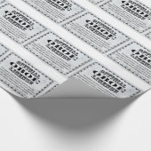 Oboe-Lizenz Geschenkpapier (Ecke)