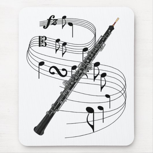 Oboe Mousepad (Vorne)