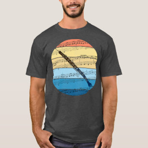 Oboe Music Notation Oboist Woodwind Musiker T-Shirt