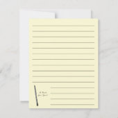 Oboe Musician Music Teacher Dankeskarte (Rückseite)