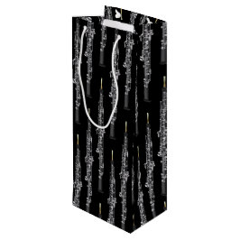 Oboe Musician Music Teacher Geschenktüte Für Weinflaschen