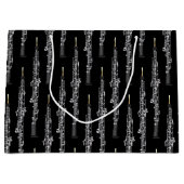 Oboe Musician Music Teacher Große Geschenktüte (Vorderseite)