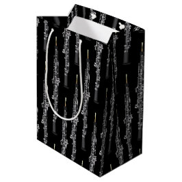 Oboe Musician Music Teacher Mittlere Geschenktüte