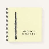 Oboe Musician Music Teacher Notizblock (Vorderseite)