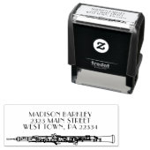 Oboe Musician Music Teacher Permastempel (Beispiel)