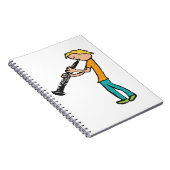 Oboe Notizblock (Rechte Seite)