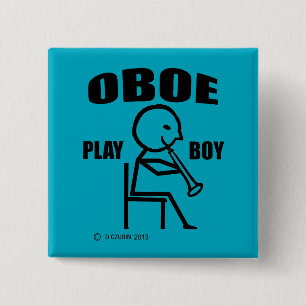 Oboe Play Boy Button