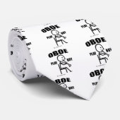 Oboe Play Boy Krawatte (Gerollt)