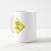 Oboe Player an Bord Oboist Funny Kaffeetasse (Vorderseite Links)