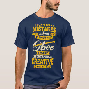 Oboe Player Instrument Oboist Geschenk T-Shirt