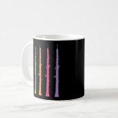 Oboe Player Music Oboist Kaffeetasse (Vorderseite Links)