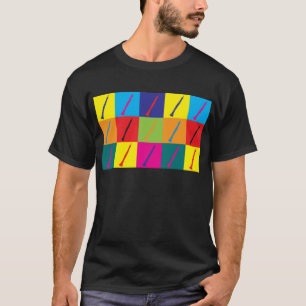Oboe Pop-Kunst T-Shirt