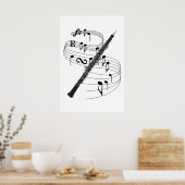 Oboe Poster (Küche)