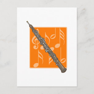 Oboe Postkarte